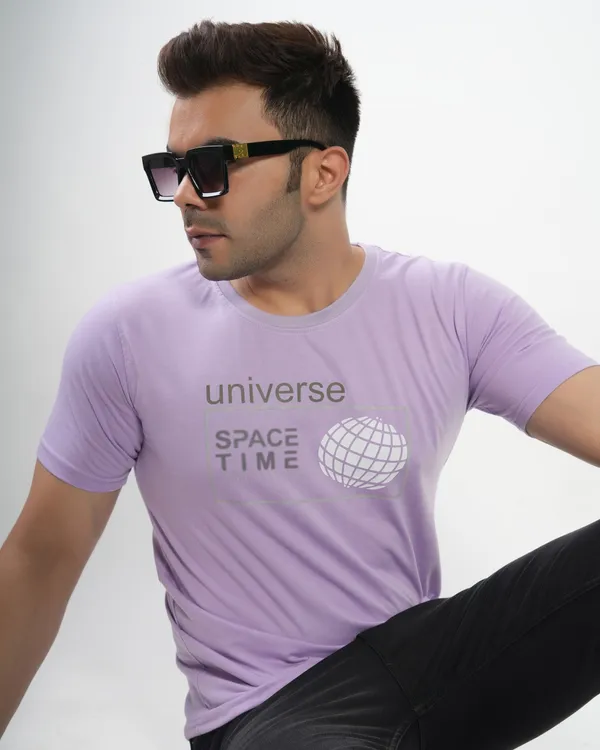 Lavender_Premium_Cotton_Round_Neck_Latest_Trendy_Regular_Fit_Half_Sleeve_T-Shirt_For_Men