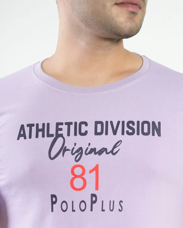 Lavender_Premium_Cotton_Round_Neck_Trendy_Regular_Fit_Half_Sleeve_T-Shirt_For_Men