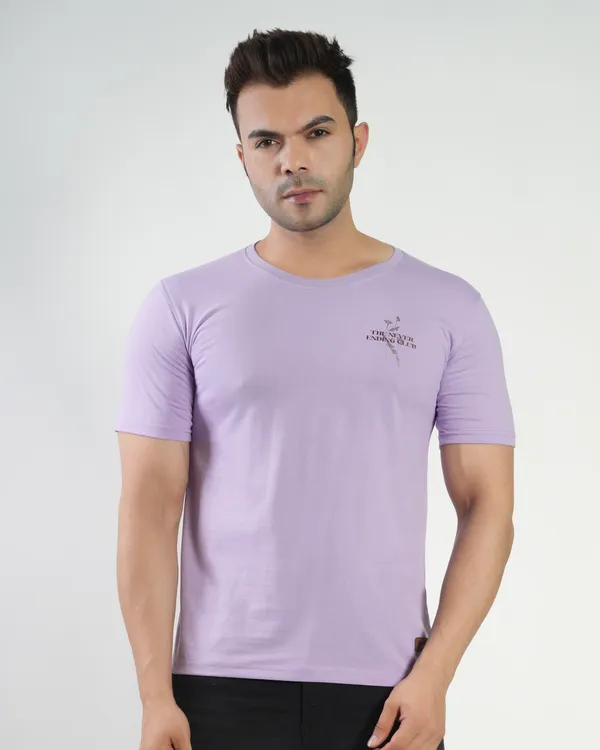 Lavender_Premium_Cotton_Round_Neck_Trendy_Regular_Fit_Half_Sleeve_T-Shirt_For_Men