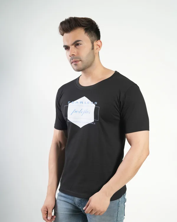 Black_Premium_Cotton_Round_Neck_Trendy_Regular_Fit_Half_Sleeve_T-Shirt_For_Men