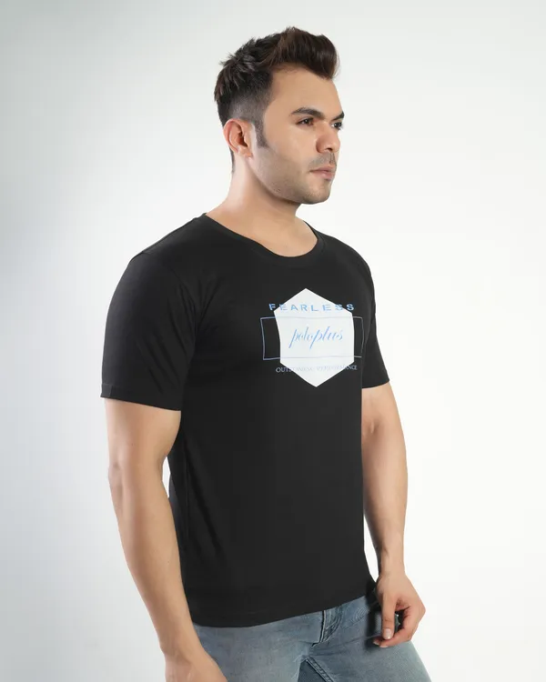 Black_Premium_Cotton_Round_Neck_Trendy_Regular_Fit_Half_Sleeve_T-Shirt_For_Men