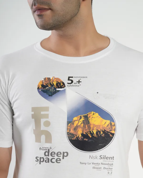 White_Premium_Cotton_Round_Neck_Trendy_Regular_Fit_Half_Sleeve_T-Shirt_For_Men