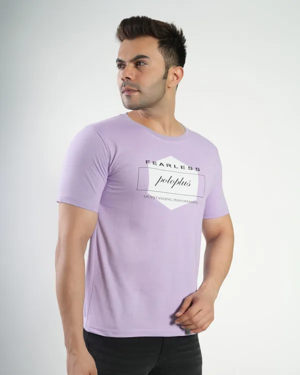Lavender_Premium_Cotton_Round_Neck_Trendy_Regular_Fit_Half_Sleeve_T-Shirt_For_Men