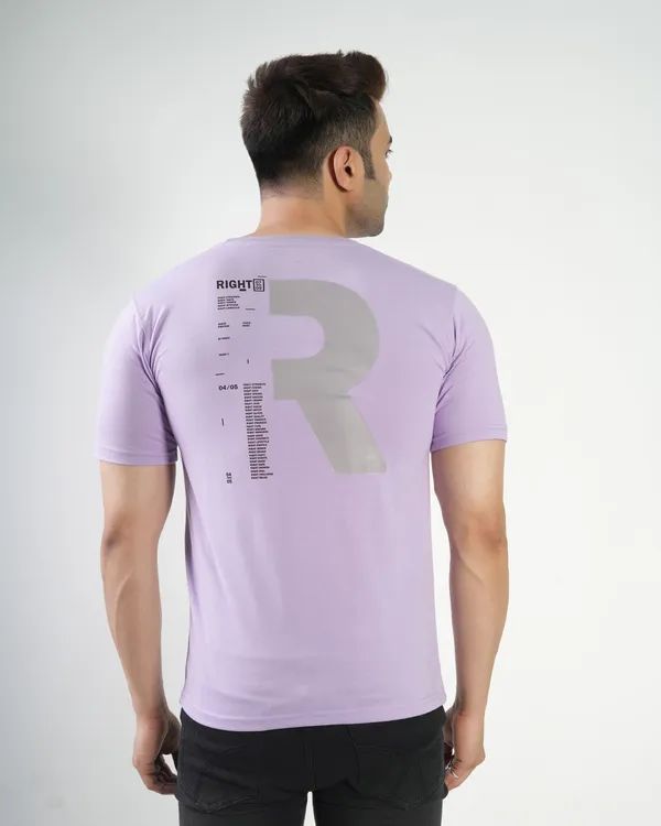 Lavender_Premium_Cotton_Round_Neck_Trendy_Regular_Fit_Half_Sleeve_T-Shirt_For_Men