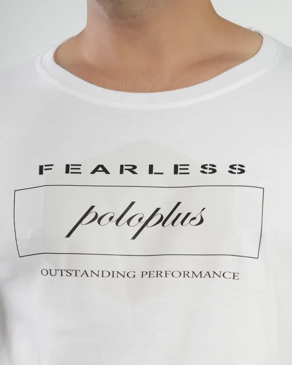 White_Premium_Cotton_Round_Neck_Trendy_Regular_Fit_Half_Sleeve_T-Shirt_For_Men