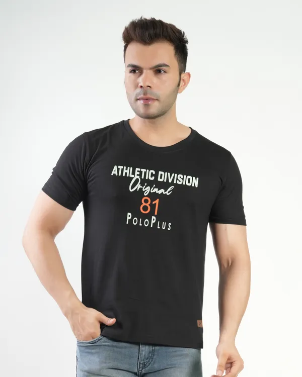 Black_Premium_Cotton_Round_Neck_Trendy_Regular_Fit_Half_Sleeve_T-Shirt_For_Men