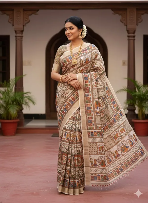New_Designer_Dola_Silk_Saree_With_Blouse_piece