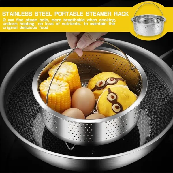 Silver_20Cm_Stainless_Steel_Steamer_Basket_With_Handle,_–_Rice_Cooker_Steaming_Insert_For_Vegetables,_Meat,_Fish_&_Food_–_Durable_Metal_Steamer_For_Kitchen_Cookware_&_Warmers