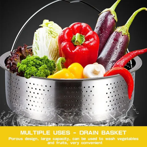 Silver_20Cm_Stainless_Steel_Steamer_Basket_With_Handle,_–_Rice_Cooker_Steaming_Insert_For_Vegetables,_Meat,_Fish_&_Food_–_Durable_Metal_Steamer_For_Kitchen_Cookware_&_Warmers