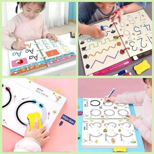 Green_64_Pages_Reusable_Tracing_Line_Book_To_Improve_Handwriting_For_Kids,_Reusable_Magic_Practice_Copybook_Kit,_Practice_Letters,_Numbers,_Shapes_&_Lines_With_Disappearing_Ink,_Writing_Practice_&_Pen_Control_Workbook_Set_For_Preschool_Learning_(1_Eraser,_3_Pen)