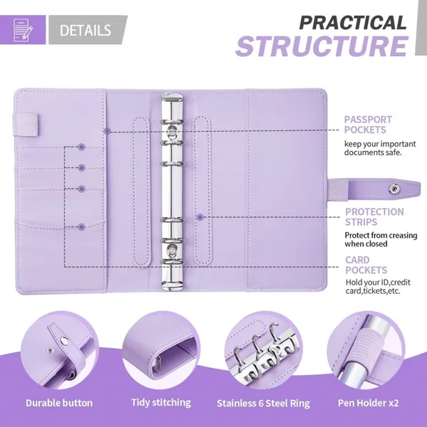 Purple_A6_Budget_Binder_Notebook_-_Pu_Leather_Wallet_Budget_Planner_And_Organizer_With_6_Ring_Binder,_8_Zippered_Cash_Envelopes_And_12_Expense_Budget_Sheet,_Planner_Budget_Wallet_For_Budgeting_And_Saving_Money