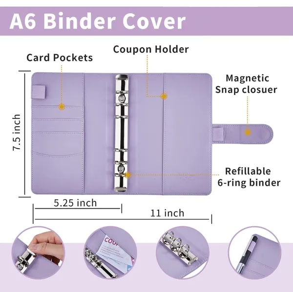 Purple_A6_Budget_Binder_Notebook_-_Pu_Leather_Wallet_Budget_Planner_And_Organizer_With_6_Ring_Binder,_8_Zippered_Cash_Envelopes_And_12_Expense_Budget_Sheet,_Planner_Budget_Wallet_For_Budgeting_And_Saving_Money