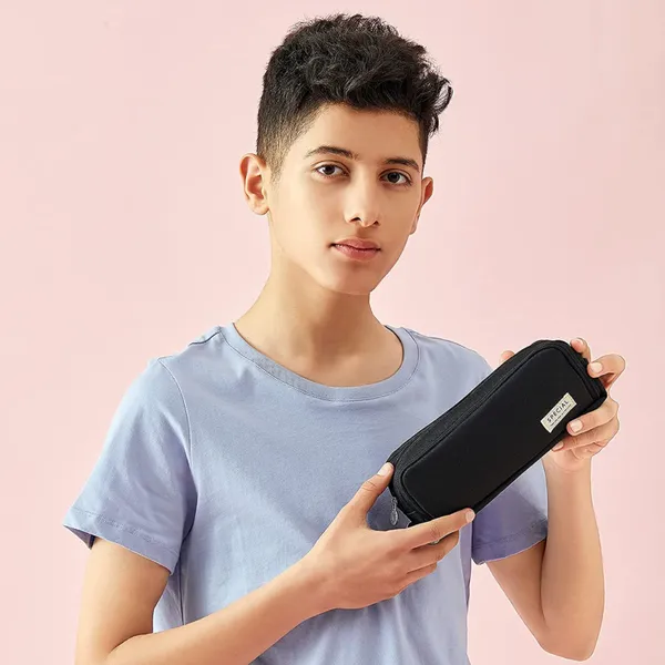 Black_Canvas_Large_Capacity_Pencil_Pouch,_3_Compartments_Pen_&_Pencil_Pouches,_Portable_Stationery_Organizer_Bag,_Aesthetic_Pencil_Case_With_Multiple_Compartment_&_Zipper,_Kids_Cute_Stationery_Gift,_Big_Pencil_Bag_For_School,_College,_Office_(Black)