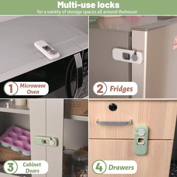 Child_Proof_Refrigerator_Lock,_Fridge_Lock_for_Kids_with_Sticky_Adhesive_Pads,_2_Piece_Fridge_&_Cabinet_Safety_Locks_with_Easy_Adhesive_Installation,_Child_Safety_Locks_for_Doors,_Baby_Proofing_Cabinet_Lock,_Lock_Apply_to_Max_1"(25mm)