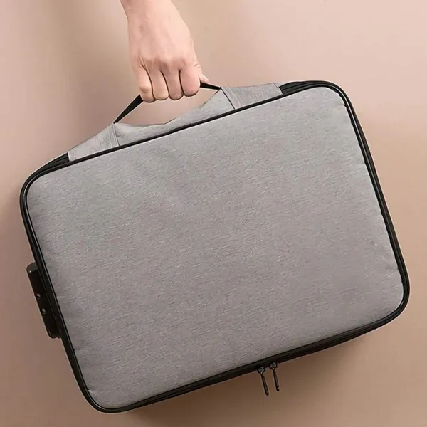 Gray_Document_Organizer_Bag,_3-Layer_Travel_File_Organiser,_Waterproof_Document_Storage_Bag_With_Password_Lock,_File_Folders_Bag_For_Certificates_&_Document_Safe_Pouch_Bag_For_Home,_Office_&_Travel.