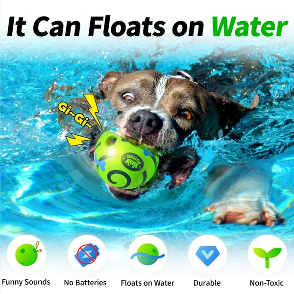 Green_Interactive_Giggle_Ball_For_Dog,_Squeaky_Toy_Keep_Your_Dog_Happy_All_Day,_Self_Play_Sound_Balls_For_Dogs_&_Cat,_14Cm_Bounce_&_Chew_Ball_For_Medium_&_Large_Breeds,_Training_Playing_Ball,_Fun_Giggle_Sounds_When_Rolled_Or_Shaken