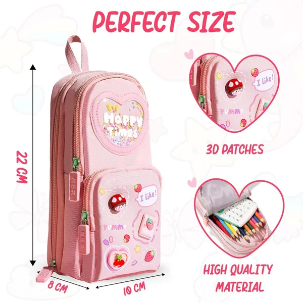 Pink_Large_Capacity_Pencil_Pouch_6_Layer_With_3_Compartment,_Cute_Aesthetic_Pencil_Case,_Multifunctional_Pouch_Cute_For_Kids,_Premium_Pencil_Bag_With_Zipper,_Cute_Stationery_Gift_(Pink)
