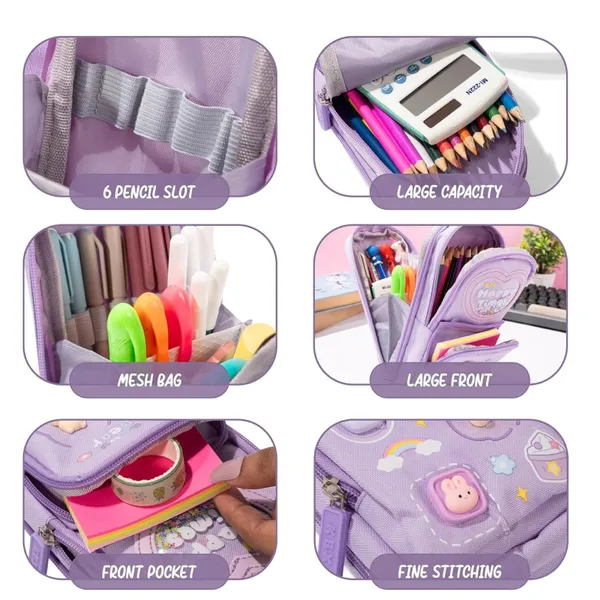 Purple_Large_Capacity_Pencil_Pouch_6_Layer_With_3_Compartment,_Cute_Aesthetic_Pencil_Case,_Multifunctional_Pouch_Cute_For_Kids,_Premium_Pencil_Bag_With_Zipper,_Cute_Stationery_Gift_(Purple)