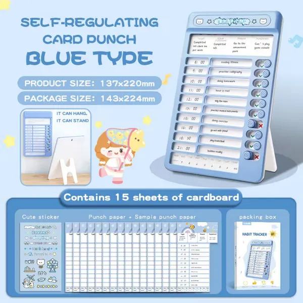 Blue_Personal_Growth_Planner_Checklist_Board_With_Goal_Setting_&_Daily_To_Do_List_Tracker-_For_Productivity_Self-Improvement,_Habit_Tracker_Daily_Planner_For_Kids_&_Adult,_Self-Discipline_Chores_Chart_With_15Pcs_Blank_Punch_Paper,_Stickers_And_Durable_Board._(Blue)