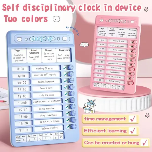 Blue_Personal_Growth_Planner_Checklist_Board_With_Goal_Setting_&_Daily_To_Do_List_Tracker-_For_Productivity_Self-Improvement,_Habit_Tracker_Daily_Planner_For_Kids_&_Adult,_Self-Discipline_Chores_Chart_With_15Pcs_Blank_Punch_Paper,_Stickers_And_Durable_Board._(Blue)