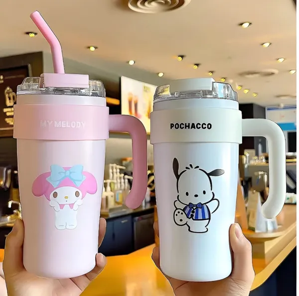 Top_Trending_Premium_Quality_Tumbler,_860ml_Stainless_Steel_Vacuum_Insulated_Cup,_100%_Leak_Proof_Tumbler_with_Handle_&_Straw,_Hot_and_Cold_Tumbler_for_Office,_Sport,_Travel,_Home_(Pink)