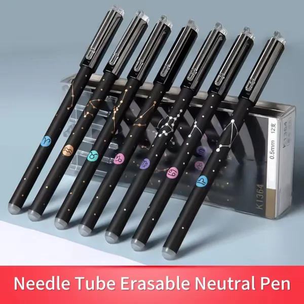 Black_12Pcs_Erasable_Gel_Pen_With_Smooth_Ink_And_Comfort_Grip,_0.5Mm_Fine_Point,_Quick_Drying_Blue_Ink,_Erasable_Gel_Pen_For_Student_Exams,_Smooth_Ink_Eraser_Easy_To_Modify_Office_Signature_Pen