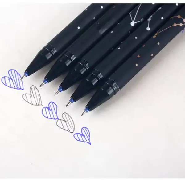 Black_12Pcs_Erasable_Gel_Pen_With_Smooth_Ink_And_Comfort_Grip,_0.5Mm_Fine_Point,_Quick_Drying_Blue_Ink,_Erasable_Gel_Pen_For_Student_Exams,_Smooth_Ink_Eraser_Easy_To_Modify_Office_Signature_Pen