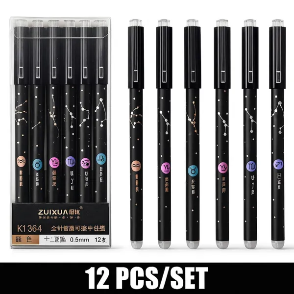 Black_12Pcs_Erasable_Gel_Pen_With_Smooth_Ink_And_Comfort_Grip,_0.5Mm_Fine_Point,_Quick_Drying_Blue_Ink,_Erasable_Gel_Pen_For_Student_Exams,_Smooth_Ink_Eraser_Easy_To_Modify_Office_Signature_Pen