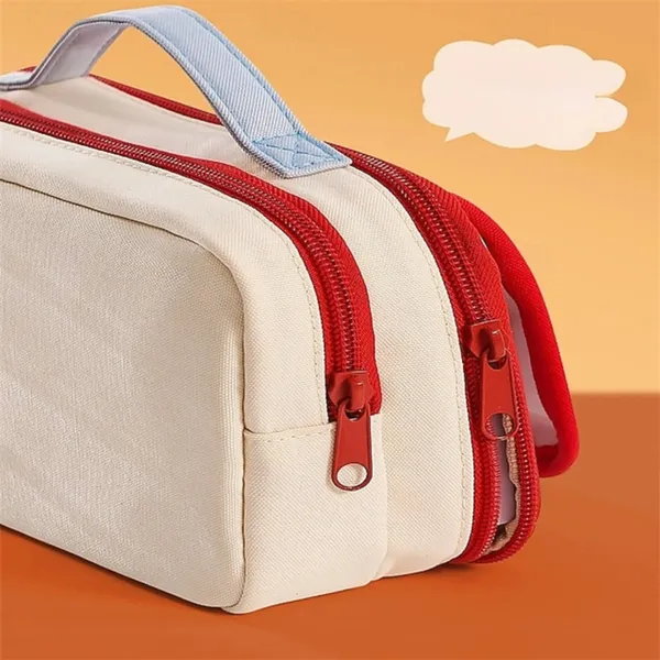 Red_Large_Capacity_9_Layers_Pencil_Case,_Portable_Pencil_Storage_Bag_With_Zipper,_Flip_Cover_Multifunctional_Stationery_Organizer_Bag,_Creative_Design_Pencil_Case_For_Kids,_Multi-Pocket_Stationery_Case_For_School_&_Office.