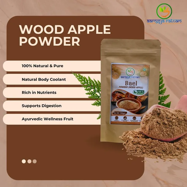 Arogya_Ratnam_Bael_Powder_100g_|_100%_Natural_Wood_Apple_Powder_|_Herbal_Digestive_&_Cooling_Superfood_|_Rich_in_Antioxidants,_Supports_Gut_Health,_Boosts_Immunity_&_Relieves_Acidity-(Pack_of_3)