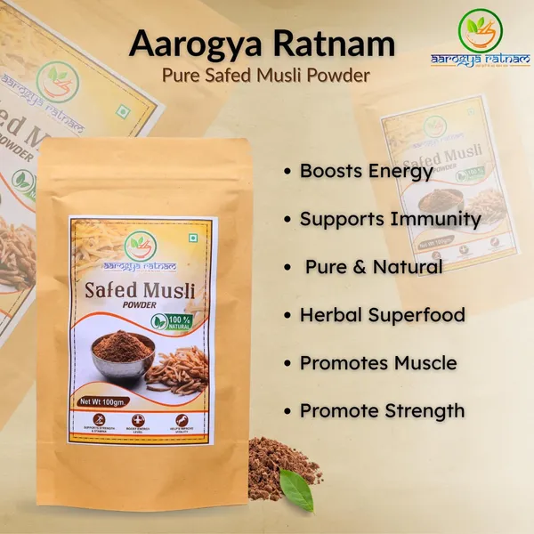 Pure_Safed_Musli_Powder_|_100%_Natural_Ayurvedic_Supplement_|_Energy,_Vitality_&_Stamina_Booster_|_Herbal_Superfood_(Pack_of_2,_100g)