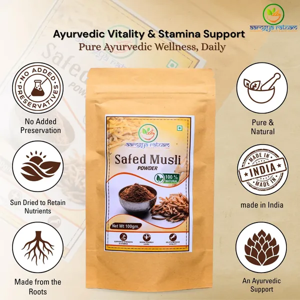 Pure_Safed_Musli_Powder_|_100%_Natural_Ayurvedic_Supplement_|_Energy,_Vitality_&_Stamina_Booster_|_Herbal_Superfood_(Pack_of_2,_100g)