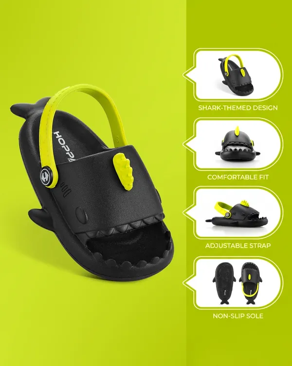 Baby_Shark_Clog_Kid_S_Black_Neon