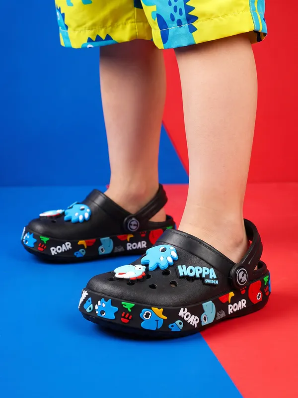 Dino_Kid_S_Clog_Black