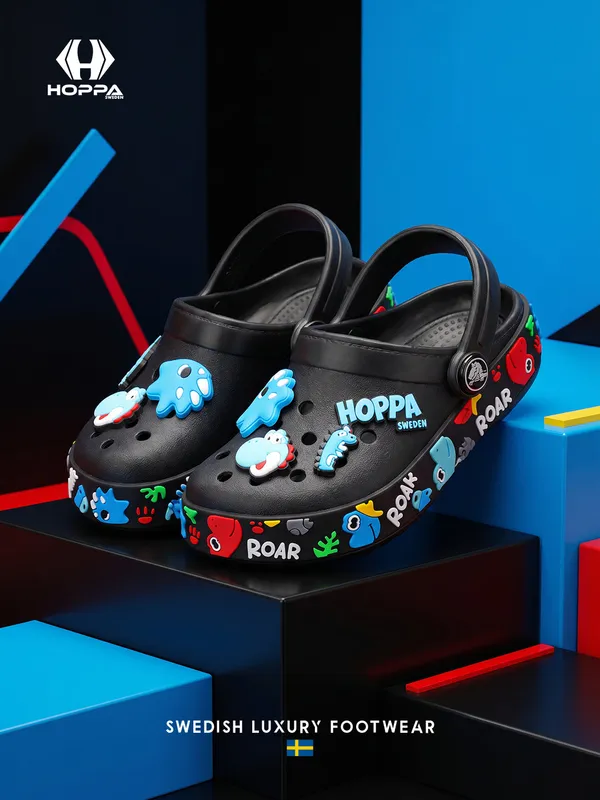 Dino_Kid_S_Clog_Black