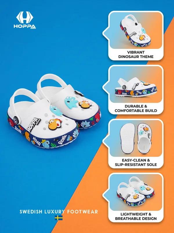 Dino_Kid_S_Clog_White