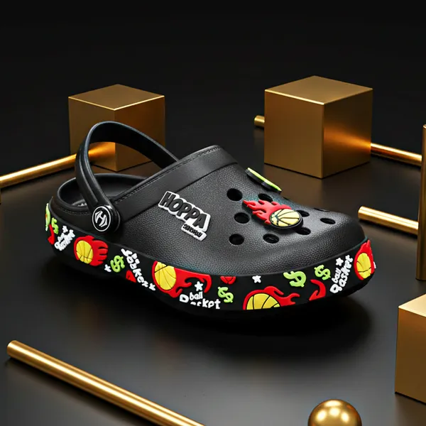 Super_Star_Kid_S_Clog_Black