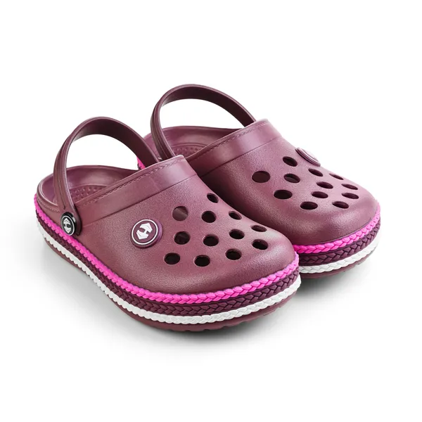 Braiding_Kid_S_Clogs_Red