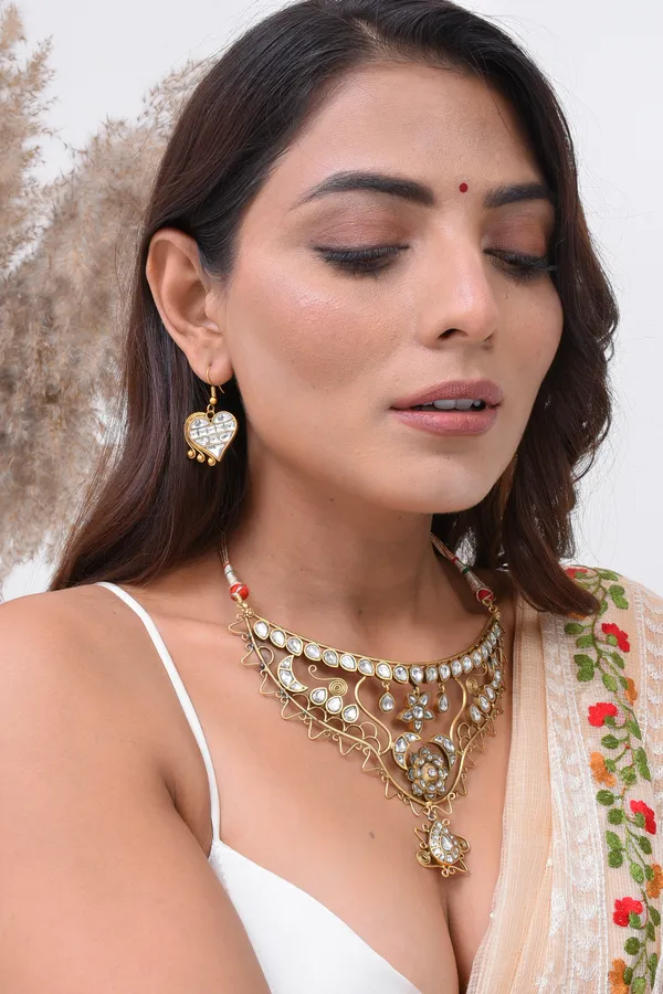 Gold_Plated_Dilnaz_Earring_For_Women