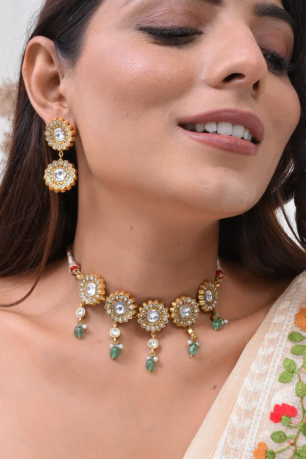 Gold_Plated_Chakra_Earring_For_Women