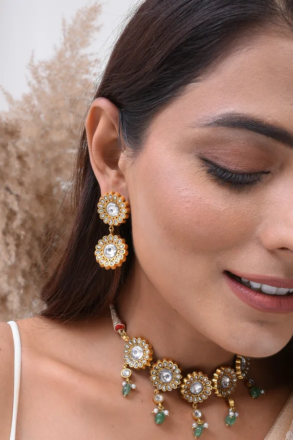 Gold_Plated_Chakra_Earring_For_Women