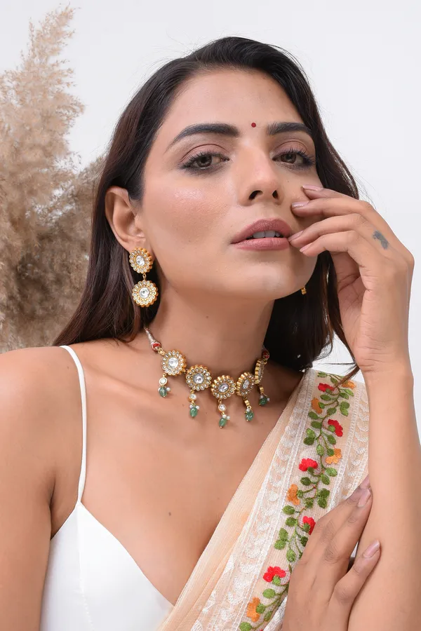 Gold_Plated_Chakra_Earring_For_Women
