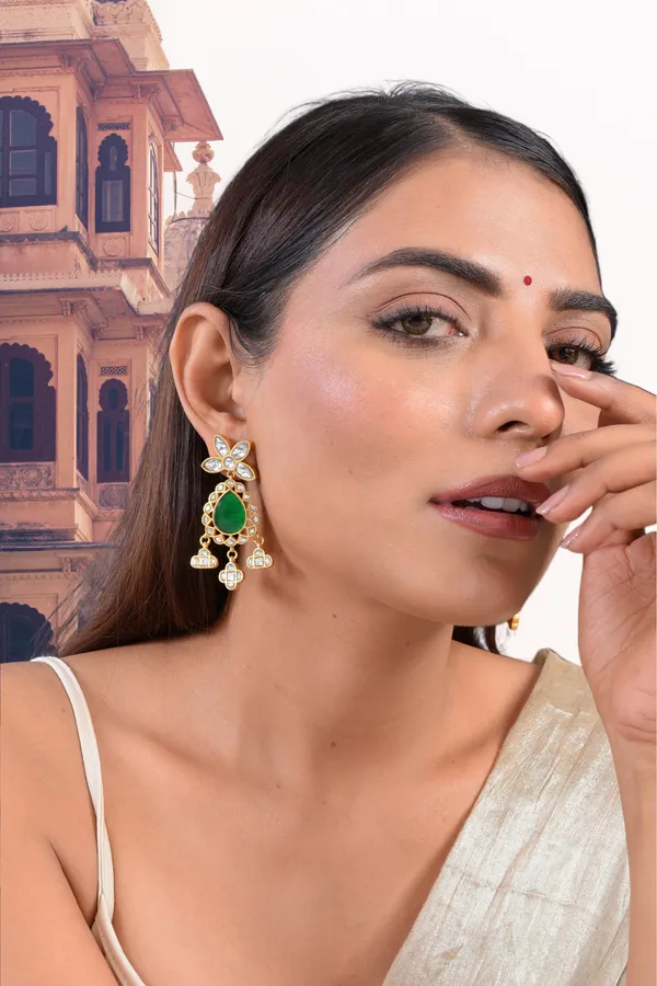 Gold_Plated_Noor_Earring_For_Women
