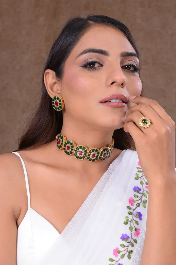 Gold_Plated_Malika_Ring_For_Women