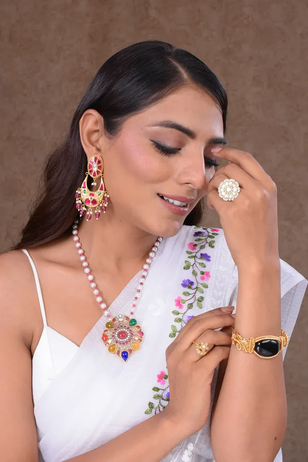 Gold_Plated_Mantar_Ring_For_Women