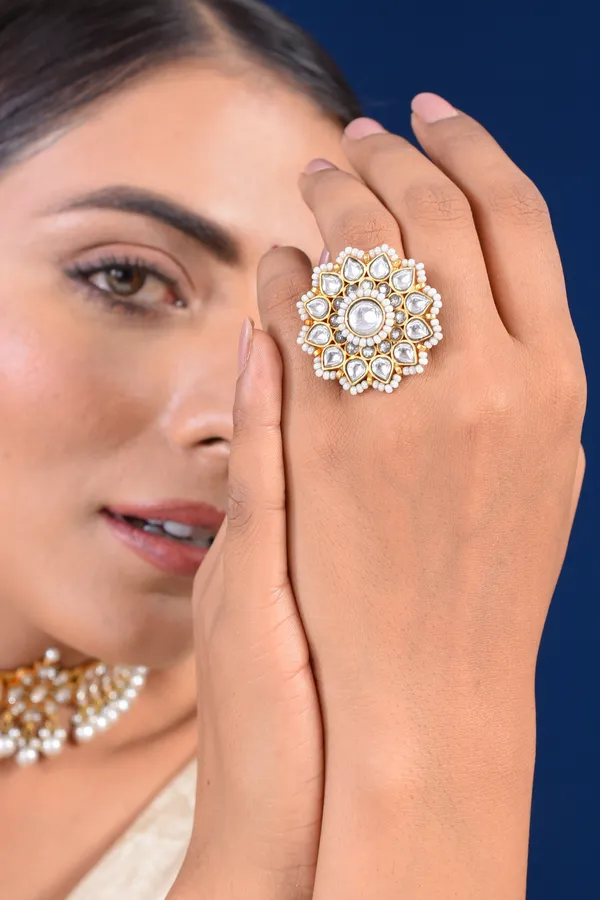 Gold_Plated_Nura_Ring_For_Women