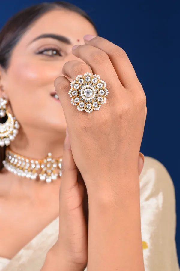 Gold_Plated_Nura_Ring_For_Women