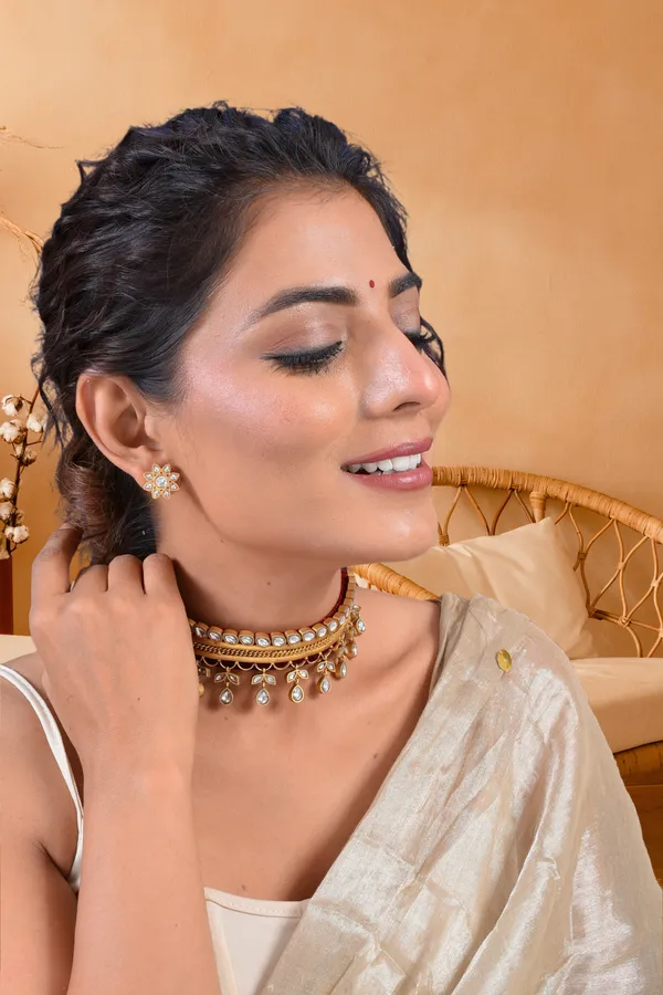 Gold_Plated_Gulrukh_Earring_For_Women