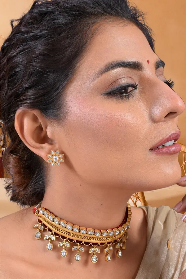 Gold_Plated_Gulrukh_Earring_For_Women