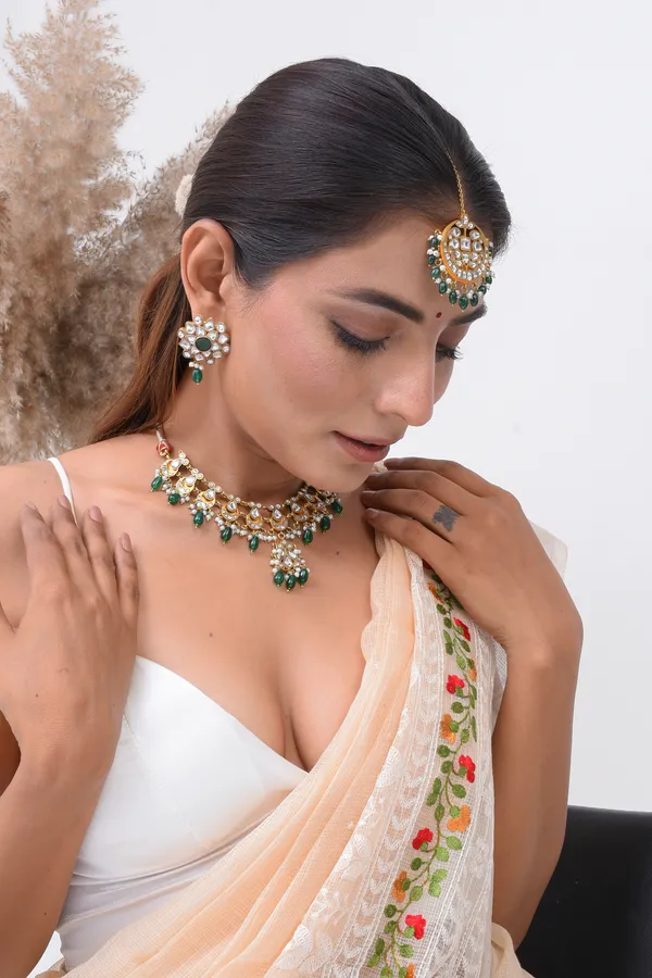 Gold_Plated_Roohmala_Necklace_For_Women